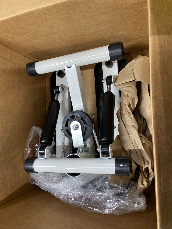 Photo 1 of **MISSING KNOB TO ADJUST**Steppers for Exercise at Home, Mini Stepper with Resistance Bands - Quiet, 360LBS Weight Capacity Portable Stair Stepper for Buttocks Lifting & Body Shaping, Compact Fitness Stepper for Small Spaces