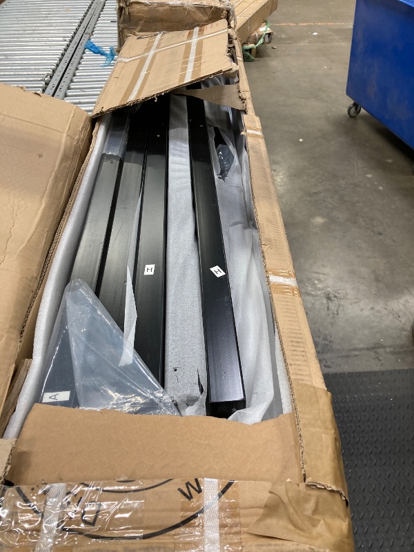 View 2 of **Missing boxes, incomplete, to use for parts**GarveeLife 10x15 FT Metal Carport Kits, Reinforced Frame and Steel Roof for All-Weather Use, Permanent Shelter for Bass Boats, Sedans, and Tractors, Gray