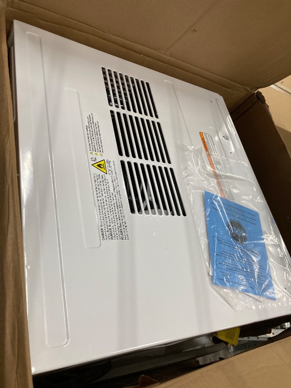 Photo 1 of ***USED- SELLING AS IS *** Whirlpool 23,200 BTU 230V Window Air Conditioner with Supplemental Heat, Window Mounted AC Unit with Heater for Apartment, Living Room, Bedroom, Large Rooms up to 1500 Square Feet