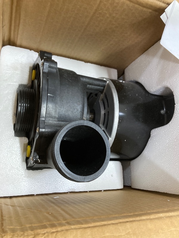 View 2 of *Dirty* 3721621-1D 4HP Spa Pump Hot Tub Motor, Executive 56 Frame, 230V 2-Speed 3450 RPM, 2" Intake & Discharge Ports