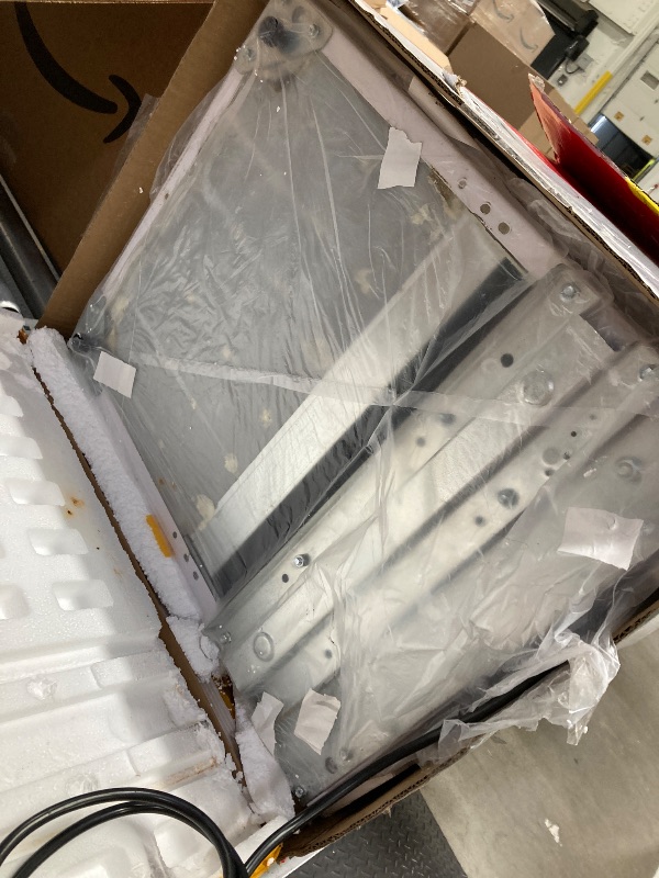 Photo 1 of *Dirty/USED* Frigidaire Chest Deep Freezer, 2.0 Cu. Ft. Capacity, Adjustable Thermostat-Removable Vinyl Coated Wire Basket-Easy Defrost Drain- Garage Ready- Pearl White