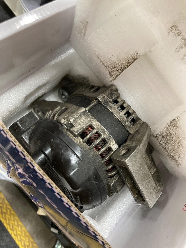 View 2 of *USED/Scratches* A-NAFTULY Alternator Fits for Cadillac DTS 2006 2007 2008 2009 2010, Buick Lucerne 06-08, V8, 4.6L, High Output Alternator Replacement 104210-4370, 104210-5990, 20843302, 25755840, 11178, 11178N