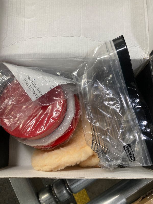 Photo 1 of ***MISSNG PARTS -SELLING AS IS *** ZFE Random Orbital Sander 5" & 6" Pneumatic Palm Sander with Extra 5" Backing Plate, Sponge Polishing Pads, Sandpapers Low Vibration and Heavy Duty for Wood, Composites, Metal