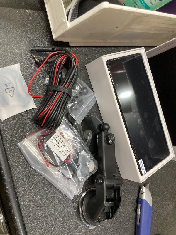 Photo 1 of [2026 Fully Laminated Screen] CarpodGo T3 Pro Portable 60fps Wireless Carplay Android Auto,8.9 Inch 1920 * 720 IPS Touch Screen Car Stereo,Display-Only BT Mode Supports Steering Wheel Controls