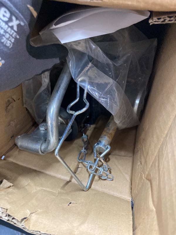 Photo 1 of *Rust?* 5000 lb Weld-on Pipe Swivel Trailer Jack, 10" Lift Trailer Jack with Footplate, Suitable for RVs, Boats, Multi-Purpose Trailers, and Camping Trailers
