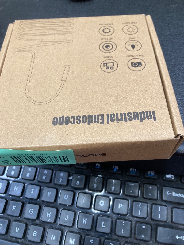 Photo 1 of [Dual-Lens] Endoscope Camera with Light, 1920P HD Borescope with 8+1 Adjustable LED Lights, IP67 Waterproof 16.5FT Semi-Rigid Snake Cord Inspection Camera for iPhone, iPad and Android Phone (Type C)