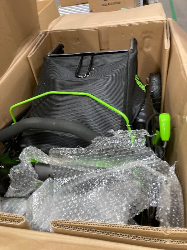 Photo 1 of ****Missing Parts****Greenworks 80V 21" Self-Propelled Cordless Lawn Mower – Brushless Motor, LED Lights, 4.0Ah Battery & Rapid Charger (75+ Compatible Tools)