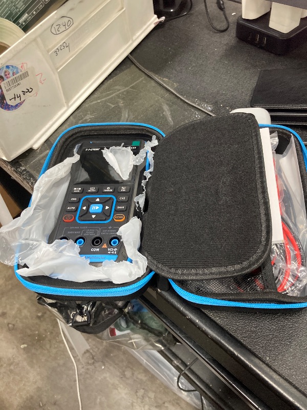 Photo 1 of ?FNRSI Upgraded 2C53T with 2 P6100 Probe? 3In1 Oscilloscope/Multimeter/DDS Signal Generator 50MHz Bandwidth 250MS Sampling Rate 20000 Count RMS for Voltage, Current, Capacitor, Resistor, Diode