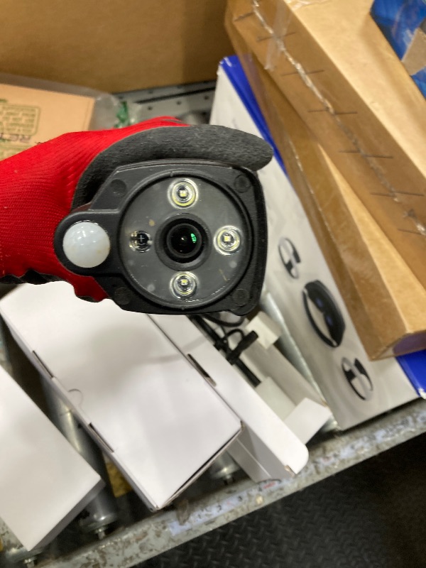 Photo 1 of [Dual WiFi, PIR] Tonton 2K Portable Wireless Security Camera System with 7" IPS Touchscreen Monitor, 4CH NVR, 2PCS 3MP Outdoor Spotlight Cameras, DC Powered, 2 Way Audio, Colorful Night, 32GB (Black)