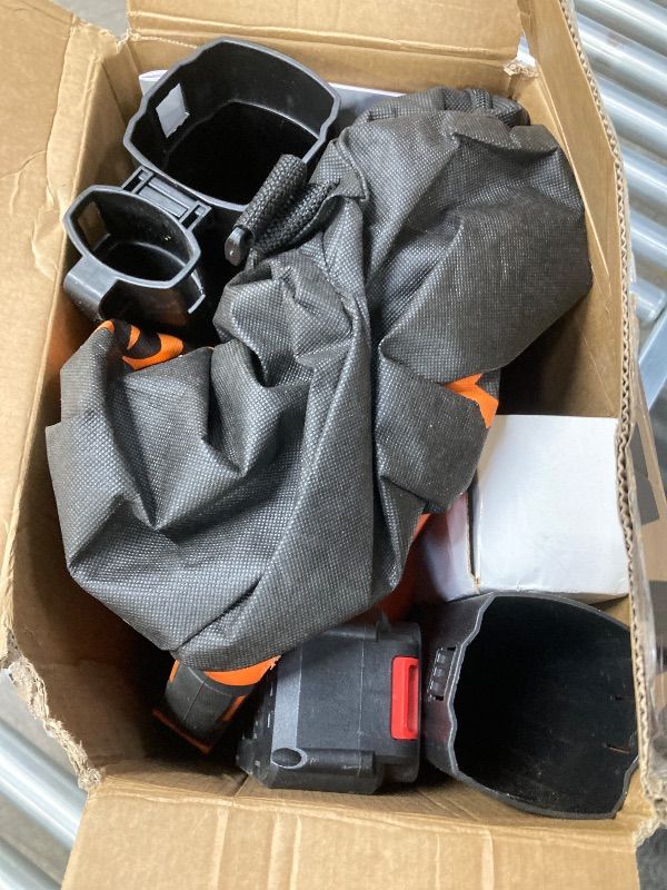 View 4 of ***CHARGER MISSING***AIVOLT 40V Cordless Leaf Blower Vacuum Mulcher, with 40L Collection Bag, 2x4.0Ah Batteries & Charger, 160 MPH Air Speed, 3-in-1 Yard Tool for Lawn Care, Patio Cleaning***CHARGER MISSING***