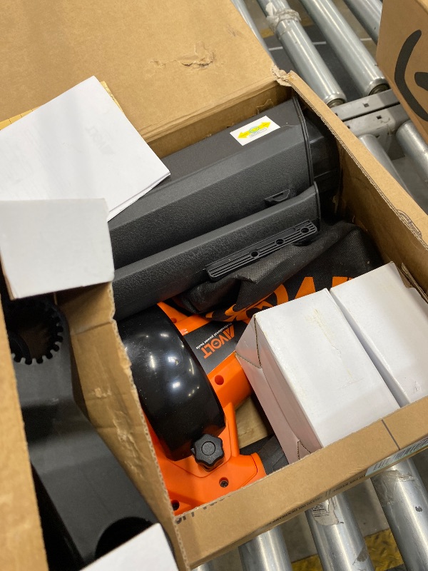 View 2 of ***CHARGER MISSING***AIVOLT 40V Cordless Leaf Blower Vacuum Mulcher, with 40L Collection Bag, 2x4.0Ah Batteries & Charger, 160 MPH Air Speed, 3-in-1 Yard Tool for Lawn Care, Patio Cleaning***CHARGER MISSING***
