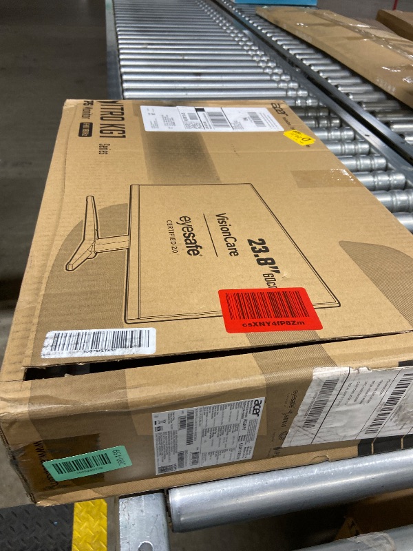 View 2 of ***BROKEN*NON RETURNABLE*NON REFUNADABLE*NO EXCEPTIONS***
Acer Nitro 23.8" Full HD 1920 x 1080 PC Gaming IPS Monitor | AMD FreeSync Premium | 180Hz Refresh | Up to 0.5ms | HDR10 Support | 99% sRGB | 1 x Display Port 1.2 & 2 x HDMI 2.0 | KG241Y M3biip***BR