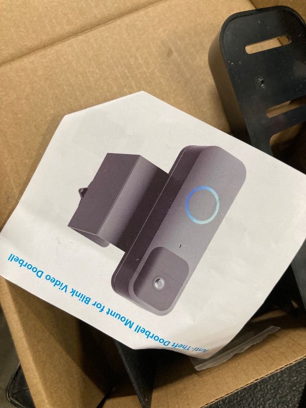 Photo 1 of ****MISSING PIECES -SELLING AS PARTS ONLY*** Anti-Theft Doorbell Door Mount No Drill Compatible with Blink, No Cover Not Block Doorbell Motion Sensor Bracket Holder for Apartment Renters