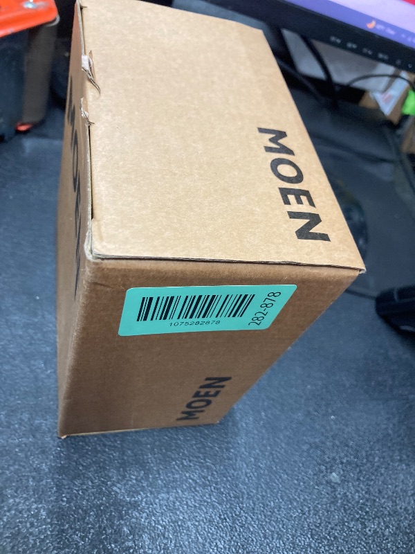 Photo 1 of ***Missing installation hardware***Moen Kyvos Collection Brushed Nickel Modern Bathroom Hand Towel Ring, BP3786BN***Missing installation hardware***