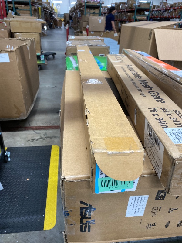 Photo 1 of 1 Inch Heavy Duty Blackout Curtain Rods for Windows, Industrial Pipe Wrap Around Room Divider Decorative Curtain Rods Wall Mount & Ceiling Mount, Black, 72-144 Inch