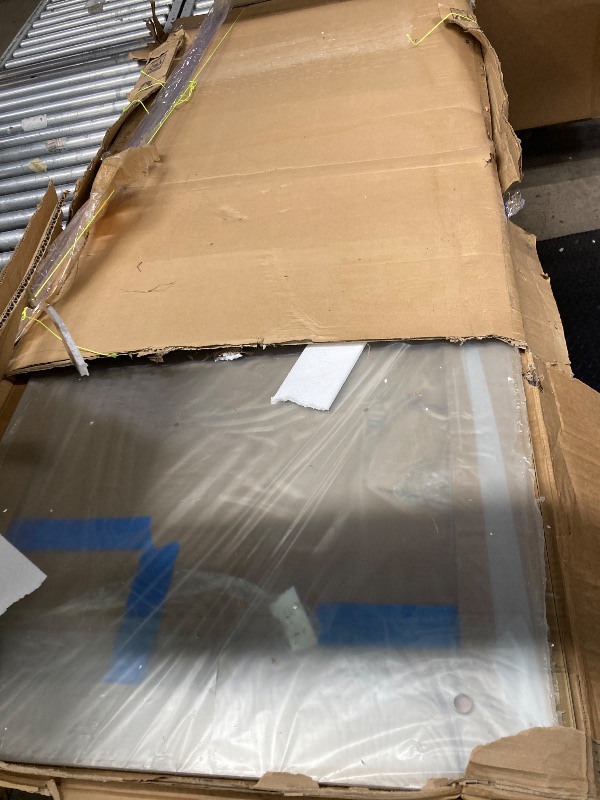 Photo 1 of **MISSING PARTS**Frameless Sliding Shower doors   60X76