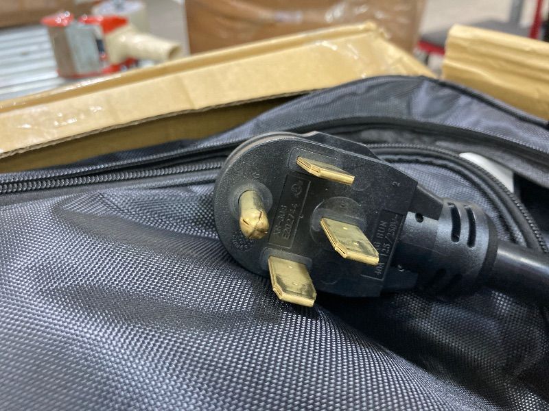 Photo 1 of ***PLEASE NOTE THE PLUG IS NOT A STANDARD AMERICAN OUTLET TYPE***MUSTART 32A Level 2 Tesla Charger - 240V, NEMA 14-50 Plug - Portable EV Charger for Tesla Model S, 3, X, Y & All NACS-Compatible Electric Vehicles***PLEASE NOTE THE PLUG IS NOT A STANDARD AM