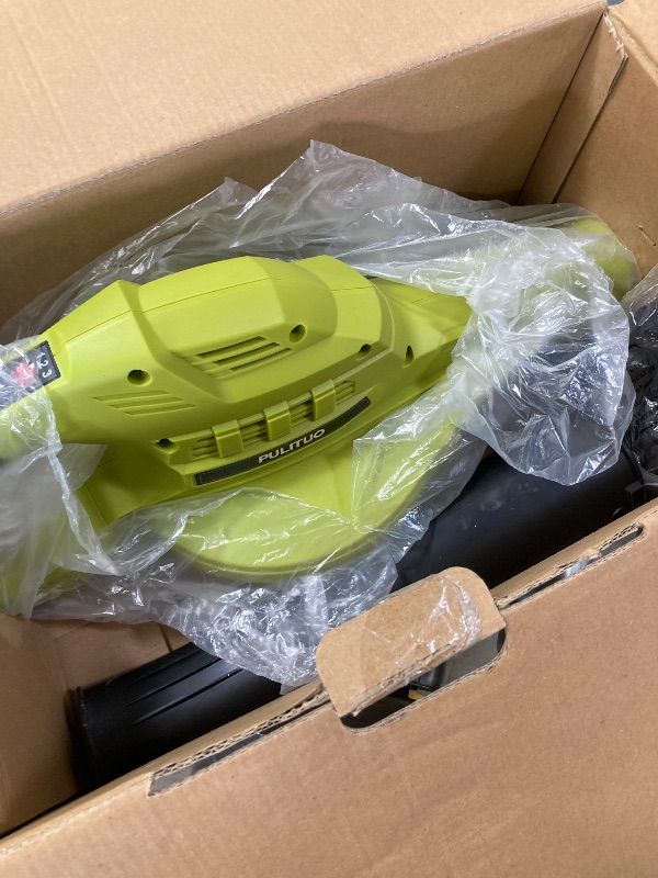 Photo 1 of ***DAMAGED TUBE -SELLING AS PARTS ONLY*** Leaf Blower Cordless, 20V Electric Leaf Blower Cordless with Battery and Charger- 150MPH 3 Speeds 17000RPM Lightweight Battery Leaf Blowers for Lawn Care, Patio Yard Car Leaves and Grass
