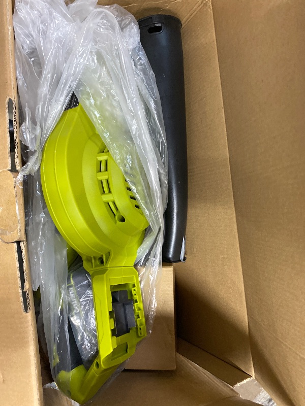 Photo 1 of ***DAMAGED TUBE -SELLING AS PARTS ONLY*** Leaf Blower Cordless, 20V Electric Leaf Blower Cordless with Battery and Charger- 150MPH 3 Speeds 17000RPM Lightweight Battery Leaf Blowers for Lawn Care, Patio Yard Car Leaves and Grass