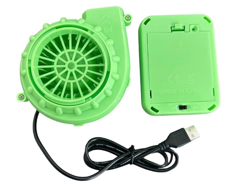 Photo 1 of **orange**Inflatable Costume Portable Mini Blower Fan for Blow Up Costume?inflatable fan replacement For Halloween, Christmas and Parties