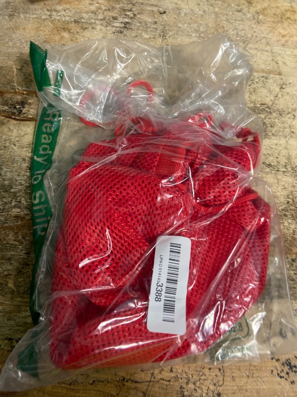 Photo 1 of ***MISSING PARTS***
NATURAL STYLE 2 PACK Mesh Drawstring Backpack Bag, Multifunction Mesh Bag for Swimming, Athletic Gym, Clothes, Beach, Swim (Red)