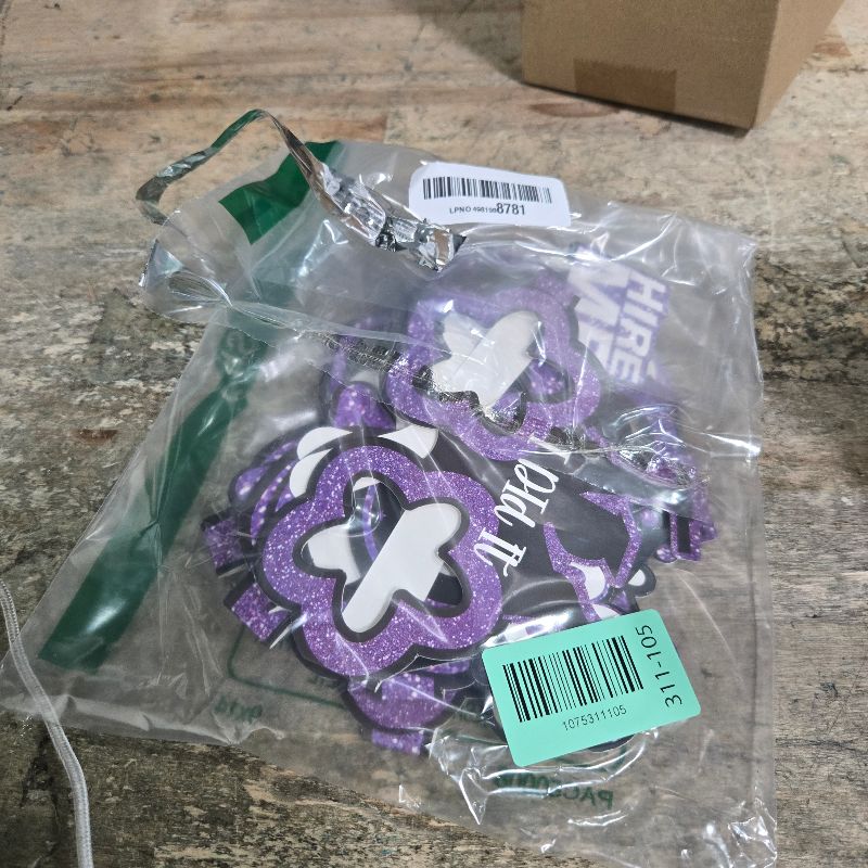 Photo 1 of ***MISSING PARTS***
Eclatjoy 12 Pcs 2026 Graduation Photo Booth Props - Purple & Black Glitter Graduation Glasses Props for Class of 2026 Celebrations, Graduation Party Decorations Supplies
