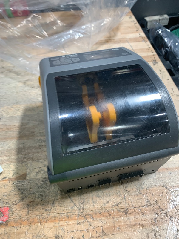 Photo 1 of **MISSING ALL PLUGS**UNABLE TO TEST**
Zebra ZD620d Direct Thermal Desktop Printer with LCD Screen 203 dpi Print Width 4 in Ethernet Serial USB ZD62142-D01F00EZ (Renewed)