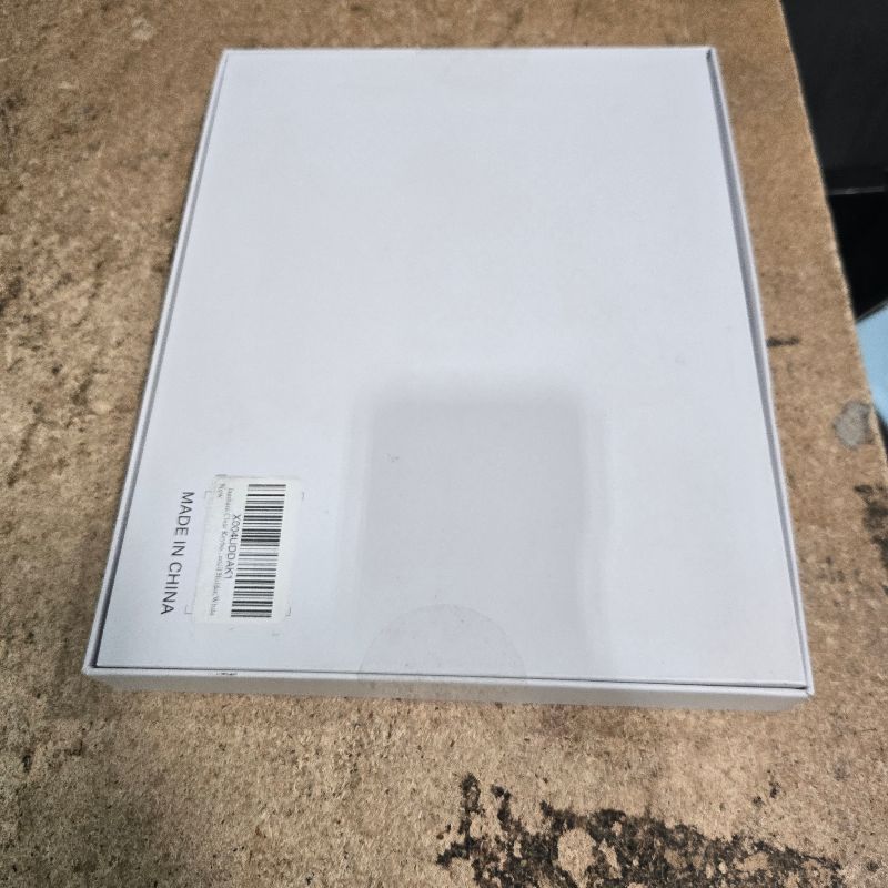 Photo 1 of **FACTORY SEALED** lambasa Clear Keyboard Case for iPad 10.2 inch 9th/8th/7th (2021/2020/2019) 360° Swivel Multi-Touch Trackpad,with Wireless Bluetooth 3-Brightness &7-Color Backlit, Pencil Holder White