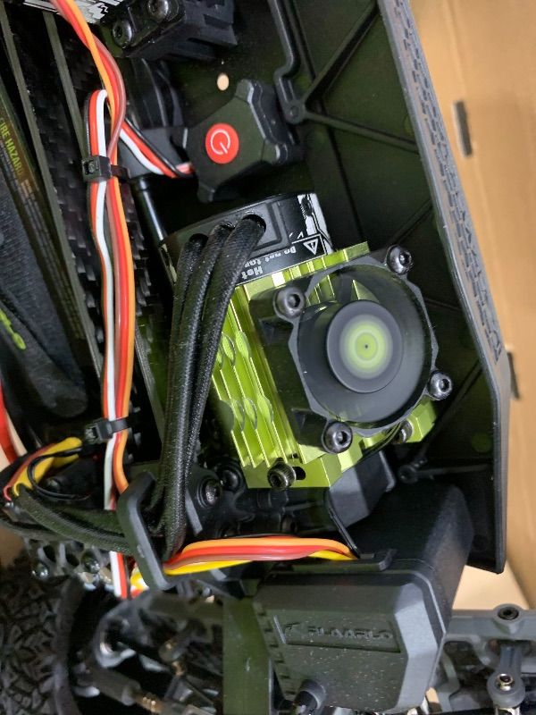 Photo 1 of **Parts Only** RIAARIO 1/10 Brushless RC Cars, RTR Monster Truck, Beginner RC Buggy, MAX 50+ MPH, 4WD, Waterproof, Carbon Fiber, Black, Ages 14+