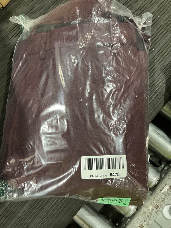Photo 1 of **ONLY THE PANTS** COOFANDY Mens Casual Suits 2 Piece Set One Button Dress Suits for Graduation Wedding Business, Burgundy, XXLarge