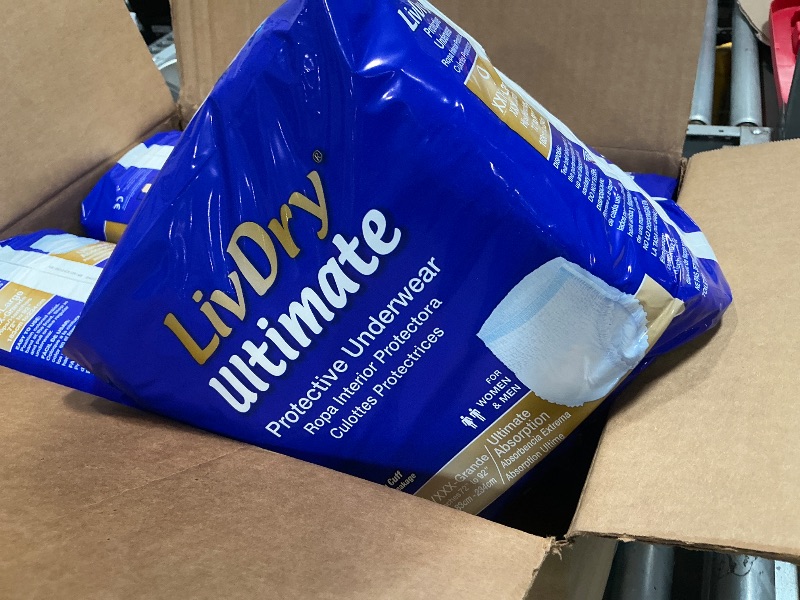 Photo 1 of
Livdry M Adult Diapers Women Overnight, Ultimate Max Absorbency, All Day or