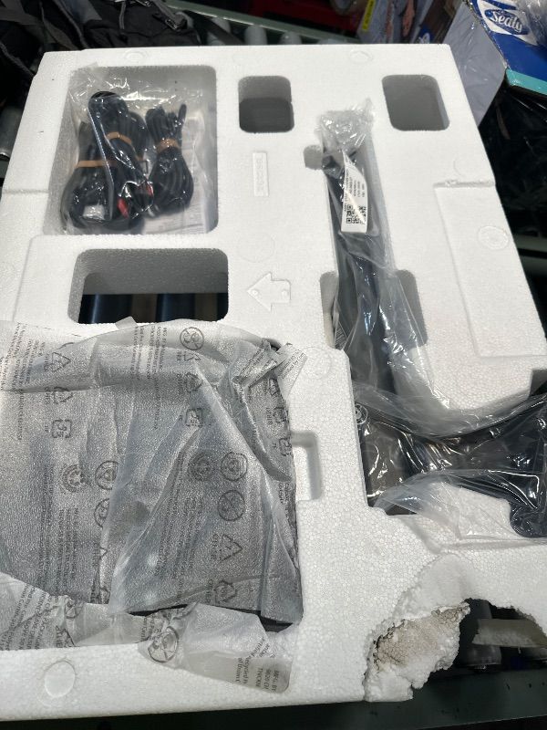 Photo 1 of *** PARTS ONLY *** SAMSUNG 27" ViewFinity S8 (S80D) Series 4K UHD High Resolution Computer Monitor, HDR10, Multiple Ports w/ HDMI, DisplayPort, USB-A, Height Adjustable Stand, LS27D806EANXGO, 2024, 3Yr Warranty