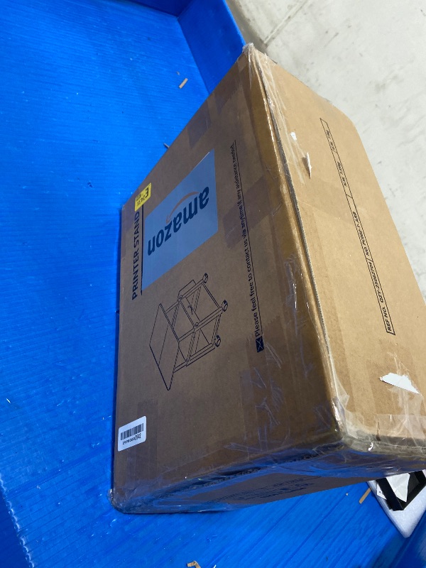 Photo 1 of **FACTORY SEALED**  YAOHUOO 22"x15" Large Printer Stand with Drawer, 3-Tier Rolling Table Cart