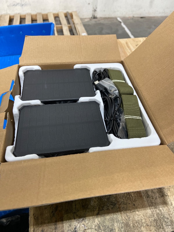 Photo 1 of **ITEMS FACTORY SEALED** MAXDONE Solar Trail Camera 2 Pack - 4K 64MP WiFi Bluetooth Solar Deer Camera with Night Vision Motion Activated, Game Camera IP66 Waterproof, Wildlife Cameras Built-in Battery Rechargeable Power
