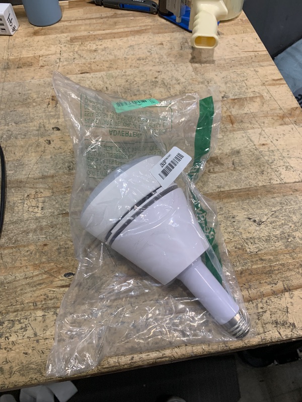 Photo 1 of *** SEE COMMENTS*** Homlit Socket Fan with Light and Remote, Socket Fan Light 3000K-6500K 3 Colors Dimmable, 5 Blades with Socket Extender,Portable Small Ceiling Fans for Bedroom, Garage, Kitchen, Living Room