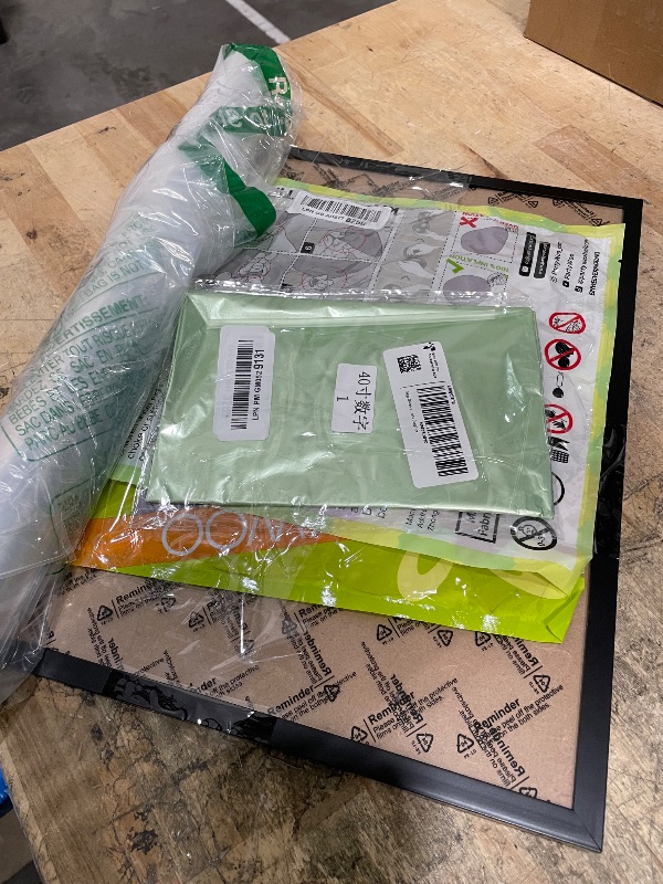 Photo 1 of 11x14 Picture Frame| 50' Long X 17.5” Wide Clear Cellophane Wrap Roll | Pearl Beige Balloons 50pcs 12 Inch | Metallic Purple Balloons 50pcs 12 Inch | Sage Green 1 Balloons, 40 Inch