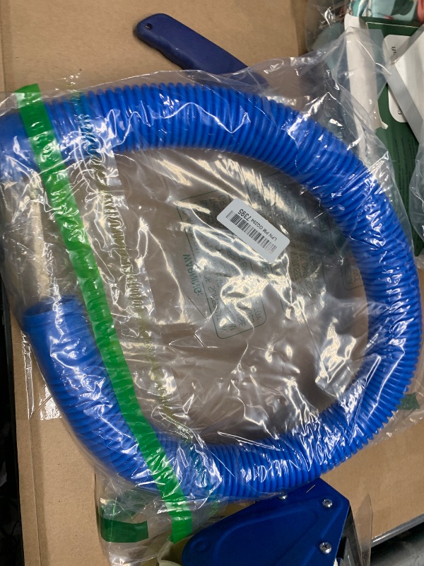 Photo 1 of 1.5” Above Ground Pool Hose Replacement – Pool Pump Hose, Compatible with Intex, Coleman & Summer Waves Filters (1 PACK Blue)