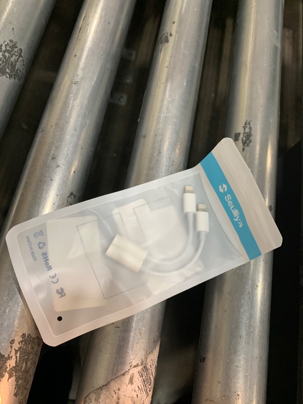 View 2 of [Apple MFi Certified] 2 Pack Lightning to 3.5 mm Headphone Jack Adapter, iPhone Aux Adapter Converter Dongle Audio Cable Compatible with iPhone 14 13 12 11 X XS 8 7