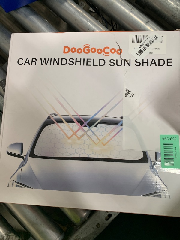 Photo 1 of [2026 Upgraded] DooGooCoo Windshield Sun Shade for Subaru Crosstrek 2018-2025 2026 [Cooling Ice-Crystal, 100% Sun Block ] Sunshade for Car Windshield for Subaru Crosstrek Sun Shade, Custom Fit.