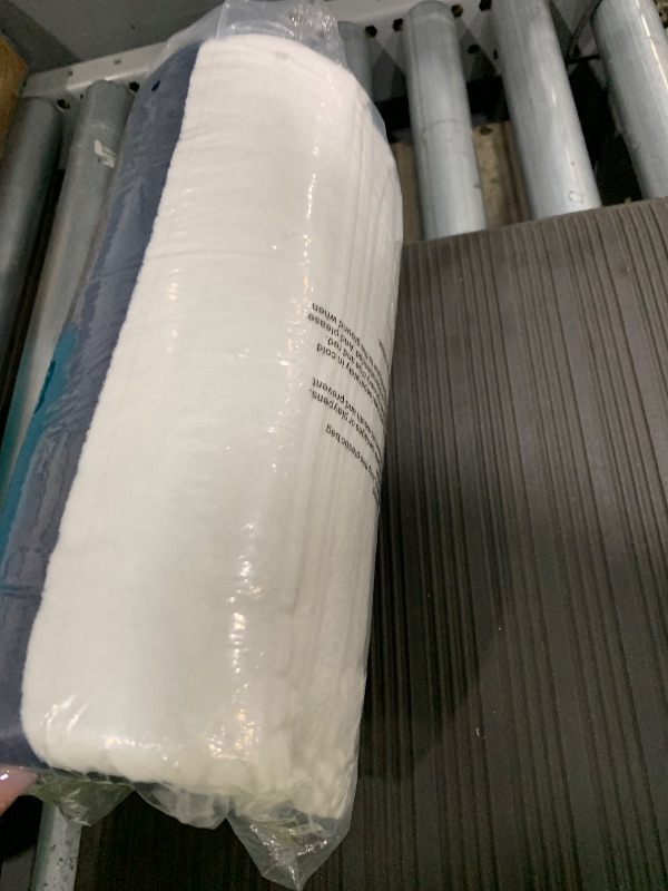 Photo 1 of Each towel white and blue stripped