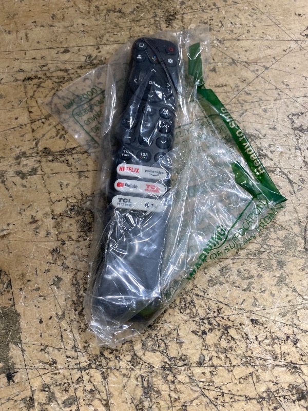 Photo 1 of (Upgrade) Besia RC813 Replacement Remote for All TCL Android/Google TVs, Compatible with Q/S/FHD/UHD/QLED Series Without Voice Command