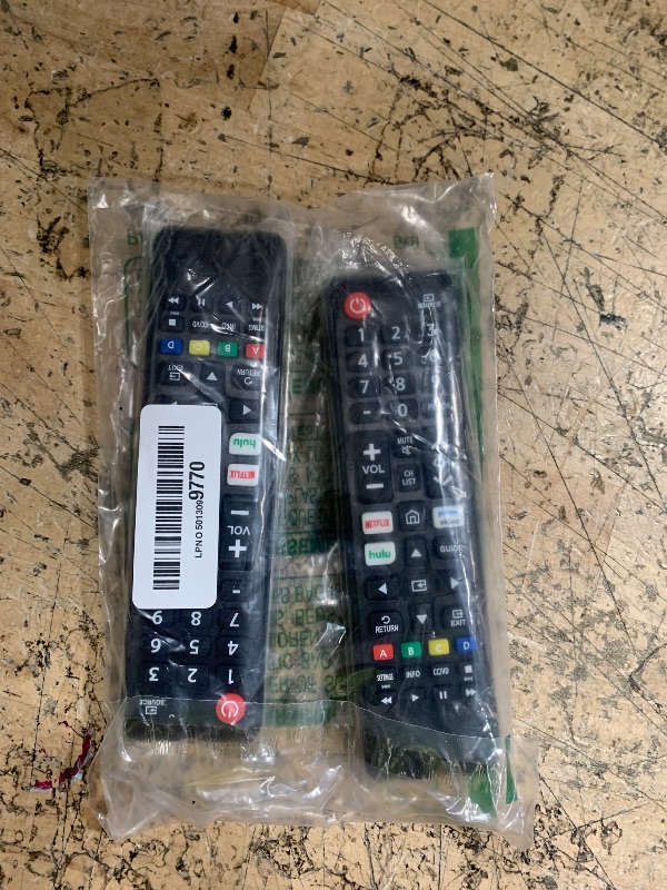 Photo 1 of ?Pack of 2? New Universal Remote for All Samsung TV Remote, Replacement Compatible for All Samsung Smart TV, LED, LCD, HDTV, 3D, Series TV