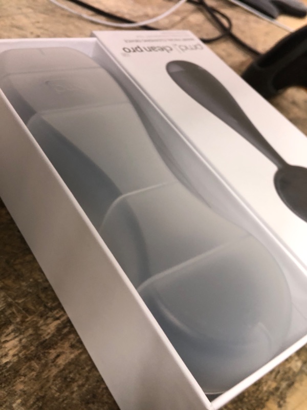 Photo 1 of ***No charging cable*** PMD Beauty Clean Pro - Electric Facial Cleansing Brush, Smart Facial Device with Silicone Brush & Heated Anti-Aging Aluminum, Gemstone, Precious Metal Massager