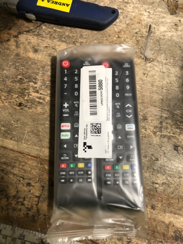 Photo 1 of ?Pack of 2? New Universal Remote for All Samsung TV Remote, Replacement Compatible for All Samsung Smart TV, LED, LCD, HDTV, 3D, Series TV