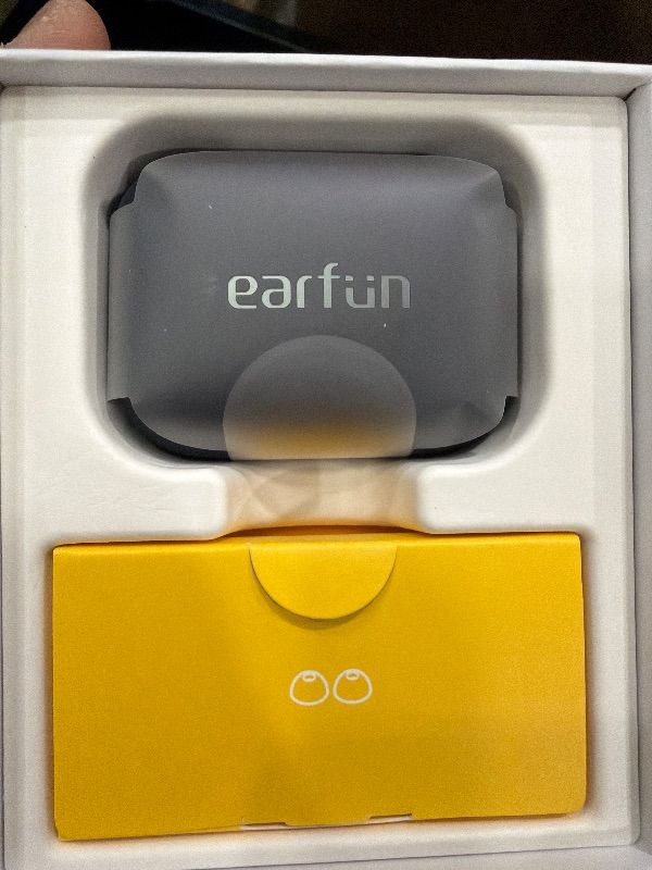 Photo 1 of *FACTORY SEALED* EarFun Air Pro 4 Adaptive Hybrid Noise Canceling Wireless Earbuds, Qualcomm Snapdragon Sound, aptX™ Lossless, 6 Mics AI CVC 8.0 Call, LDAC Hi-Res Audio, 52H Playtime, Bluetooth 5.4, in-Ear Detection