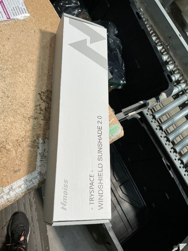 Photo 1 of [Drive to Superior Coolness & Comfort] Nmoiss Ice Rib Windshield Sun Shade Umbrella High Speed ??Cooling 99% UV Blocking Protects Car from Sun and Heat Damage Medium (56" L x 31" W)