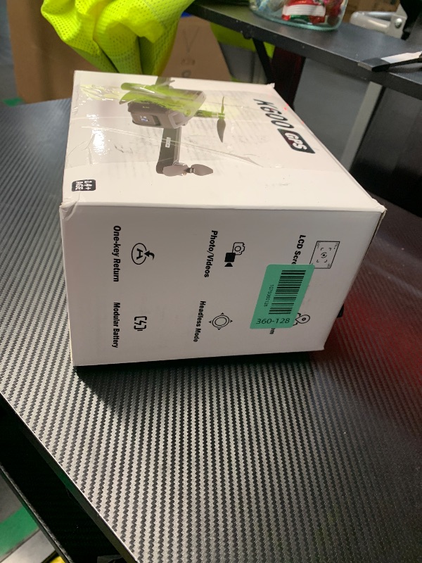 View 7 of ***MISSING ONE BATTERY***GPS Drone with EIS Camera 4.5" LCD Screen on Controller, FPV Drones Al Track&Orbit Mode with Professional with Auto Return Follow Me for Adult Beginner, GPS Brushless Drone Long Range Circle Fly,Under 249g
