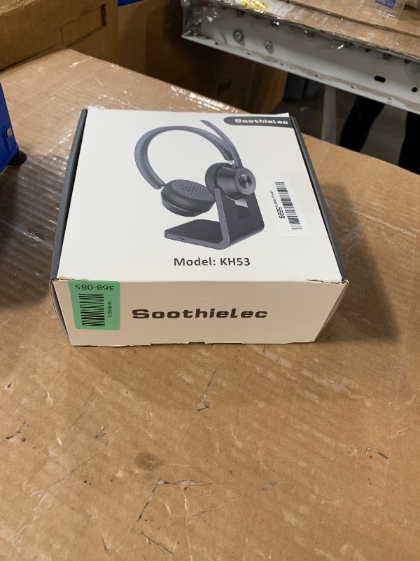 Photo 1 of (Upgraded Version) Wireless Headset, Bluetooth Headset with Noise Cancelling Microphone, Best Headphones with Mic Mute & USB Dongle for PC/Computer/Laptop/Cell Phones/Remote Work/Call Center