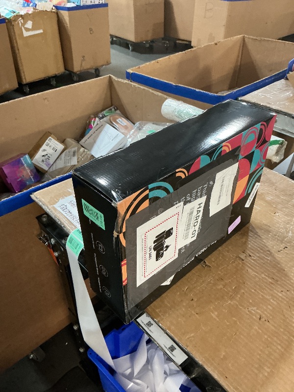 View 2 of ***MISSING PARTS***
17.5" Portable DVD Player with 15.6" Large HD Screen, 6 Hours Rechargeable Battery, Support USB/SD Card/Sync TV and Multiple Disc Formats, High Volume Speaker, Black