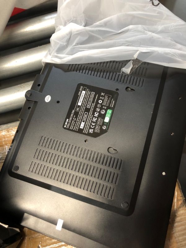 View 3 of ***MISSING PARTS***
17.5" Portable DVD Player with 15.6" Large HD Screen, 6 Hours Rechargeable Battery, Support USB/SD Card/Sync TV and Multiple Disc Formats, High Volume Speaker, Black